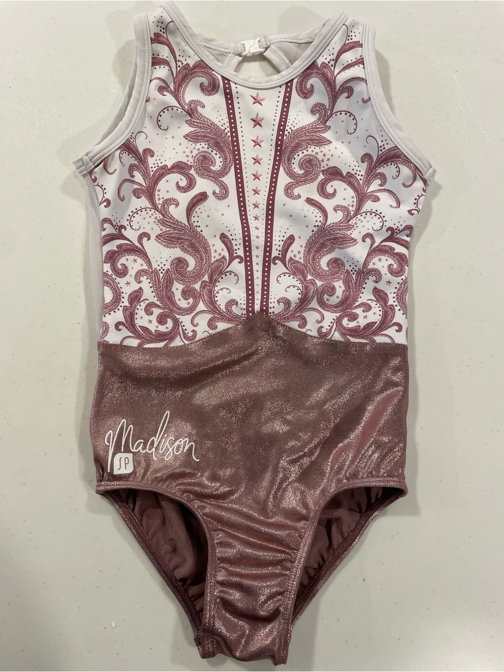 SylviaP x Madison Rose Gold Celebration Leotard